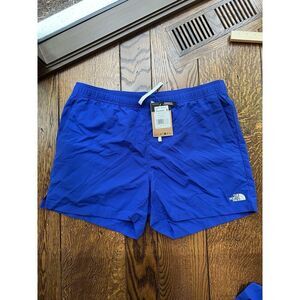 The North Face Men's 5" Action Woven 2.0 Active Hiking TNF BLUE Shorts Medium
